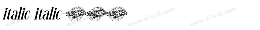 italic italic字体转换 italic italic字体转换
